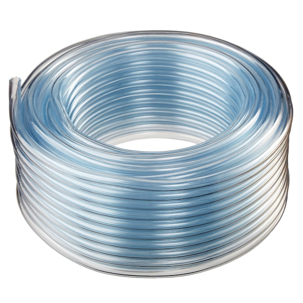 1" IDx1-1/4" ODx100Ft Flexible Non-Toxic Clear Vinyl Tubing